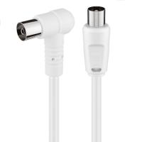 Banner - Cable antena de TV acodado de 75 Ohm