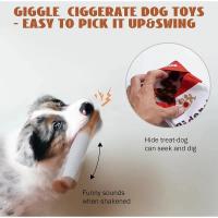 Juguete Interactivo Para Perros Creativo Con Sonido De Silbido Peluche Divertido Para Masticar Regalo Ideal Para Mascotas - details 4