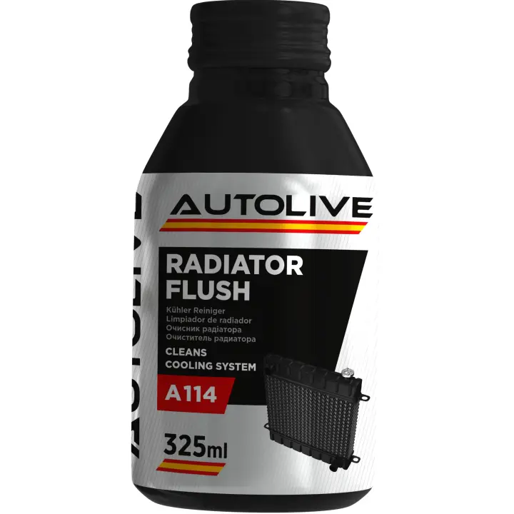 AUTOLIVE Limpiador de Radiador - Limpia de Circuito de Refrigeración - Eliminador el óxido y Las Incrustaciones A114 Radiator Flush - 325ml - 1