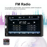 Podofo Estéreo De Coche Universal 2 Din Pantalla Táctil De 7 Pulgadas Con Carplay Bluetooth FM TF USB Cámara Trasera Soporte Para Control Del Volante - details 7
