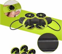 Rodillo Ejercicio Abdominal EUROXANTY Rallye Fitness Multifuncional Verde - details 3