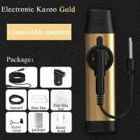 Kazoo Profesional De Aleación De Aluminio Instrumento De Viento De Madera Flauta De Metal Kazu Piccolo Regalos Musicales - details 1