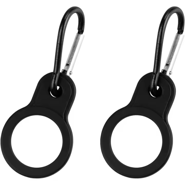 Clip de botella de agua de 2 piezas-Correas colgantes perfectas para bolsas, cinturones, ropa-Soporte de anillo de hebilla portátil para ciclismo, camping, senderismo y viajes - 1
