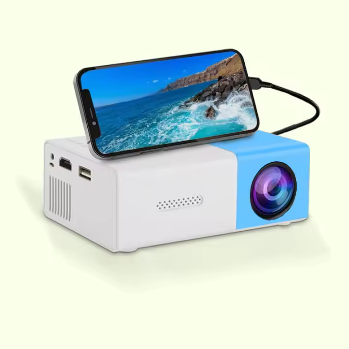 Mini proyector YG300 Home HD with USB y SD Memory, cine en casa, mejor experience De Pelicula, TV y juego para acampado al Aire Libre - 1