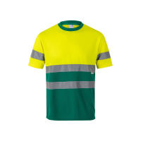 VELILLA 305506 Camiseta Técnica Bicolor de Alta Visibilidad para tu seguridad y transpirable para trabajo - details 3