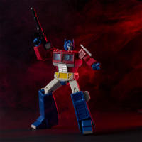 Figura De Acción De Transformadores G2 Optimus Prime Megatron Soundwave Serie Roja Juguete Para Niños Modelo De Robot Auténtico - details 6