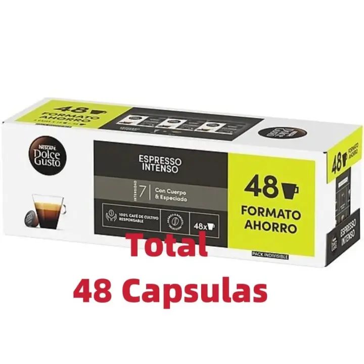 NESCAFE DOLCE GUSTO café Espresso Intenso intensidad 7 estuche 16 cápsulas - 1