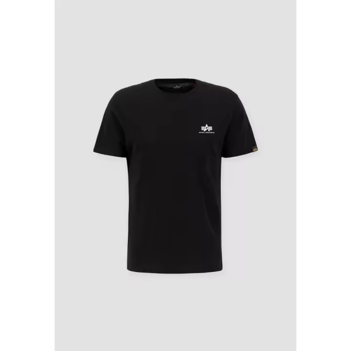 Camiseta de Manga Corta Basic T Small Logo, Marca Alpha Industries, Variedad de color y talla, Para Hombre - 1