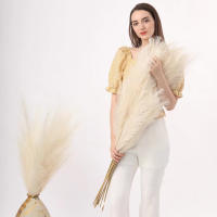 100cm Flores Artificiales De Pampas Boho Decoración Para Hogar Y Fiestas Arreglo Floral Suave De Seda Para Bodas Y Decoración De Mesa - details 0