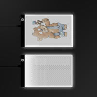 Tablero De Dibujo LED A4/A5 Con 3 Niveles De Brillantez Juguete De Pintura Para Niños Tablero Dimmable Para Dibujos Y Rompecabezas Regalo - details 6