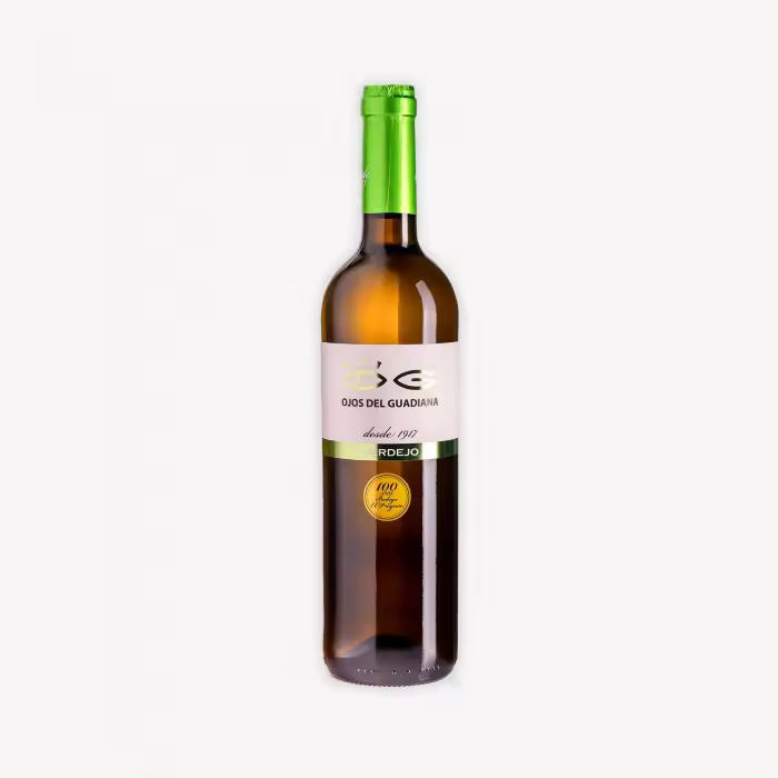 Blanco y Tinto Ojos del Guadiana Verdejo - Coop. El Progreso - Vino Blanco de la Mancha - 1