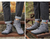Zapatos deportivos de algodón para exteriores de cinco dedos para hombres y mujeres, además de botas cálidas de terciopelo,botas de nieve para parejas resistentes al desgaste y antideslizantes. - details 21