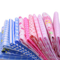 7Pcs Tela De Algodón Con Estampado Floral Colorido Para Bricolaje Y Costura Tela Para Manta Y Patchwork Material Para Manualidades Hechas a Mano - details 4