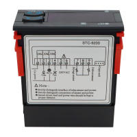 Controlador De Temperatura Digital STC-9200 Termómetro Sensor Higrómetro Relé Termostato Regulador AC 220V DC 24V 12V Para Hogar - details 4