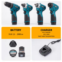 Hormy 120N.m Mini Destornillador Sin Escobillas Recargable Para Batería Makita 10.8V Herramienta De Fijación 1/4 Pulgada - details 2