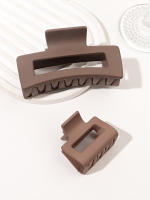 12 Pcs Clips Para El Cabello De Rectángulo Neutral Accesorios Para Mujeres Y Niñas Incluye 6 Grandes De 3.4 Pulgadas Y 6 Pequeñas De 1.6 Pulgadas - details 5