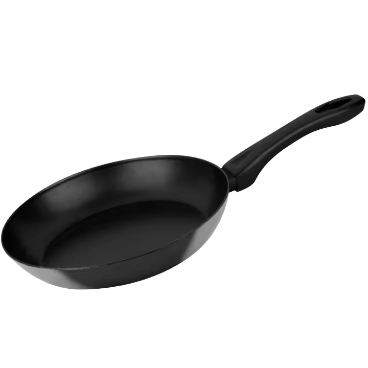 Fagor Indutherm - Sarten Negra de Acero Esmaltado, Antiadherente Bicapa Libre de PFOA, Para Todas las Cocinas, Inducción, Mango de Baquelita - 1