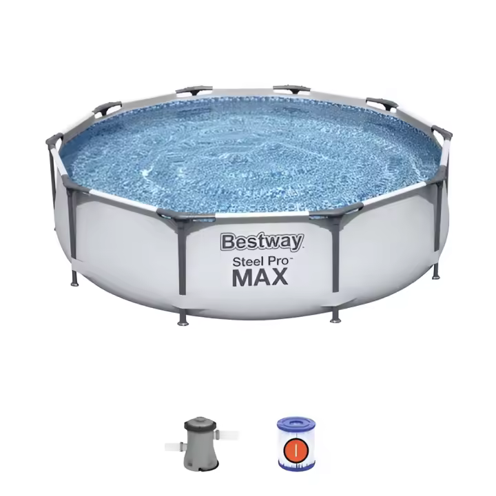 Piscina mosaico + bomba filtro diam 305 x h 76 cm - 1