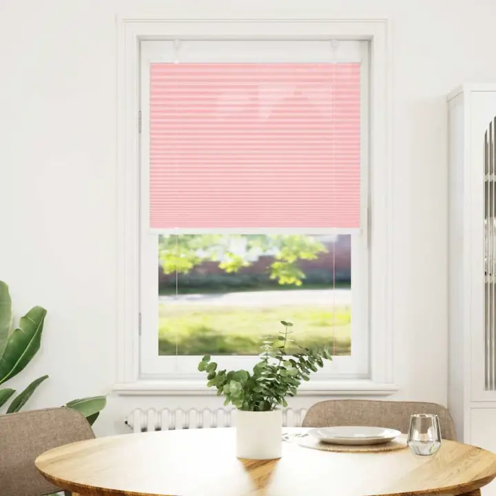 Estor Plisado rosa 70x100 cm Tela Ancho 69,4 cm Poliéster - 1