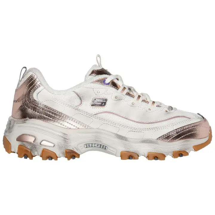 Calzado mujer Zapatillas Skechers Zapatillas D´lites Blanco - 1