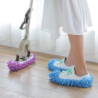 Cubiertas Para Zapatos Multi Función Limpiador De Piso Microfibra Lavable Calzado Con Mopa Y Aspiradora Cubierta Para Pies - details 4