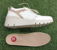 Laura Azaña 27000  zapato con  cordones de piel con cuña y plantilla extraible - details 0