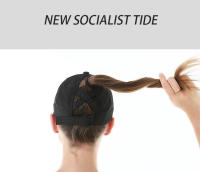 Gorro De Béisbol Para Mujer Secado Rápido Transpirable Protección Solar Sombrero De Verano Ajustable Con Placa Lumínica Casual - details 0