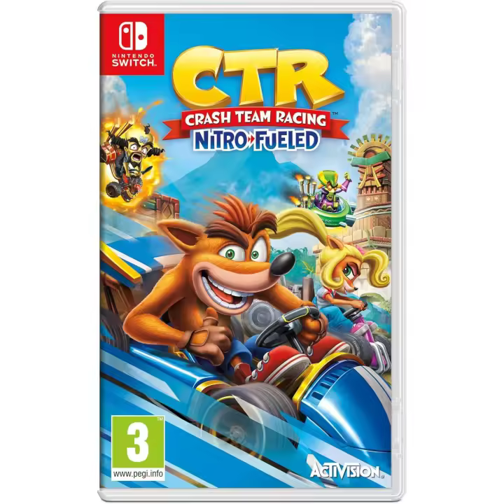 Crash Team Racing Nitro-Fueled PAL UK- Juego nuevo original precintado - 1