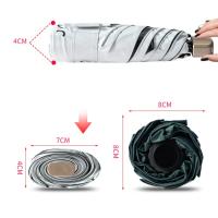 Mini Paraguas plegable de Vinilo, Sombrilla with ultra-Violet Protección UV, Bolsillo Pequeño para Lluvia, Parasol de Bolsillo, cápsula - details 0