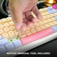 Keycaps PBT 132 Teclas Perfil XDA Personalizado Inglés KR RU Dye Sublimation Para Teclado Mecánico Cherry MX 104/87/61 - details 3