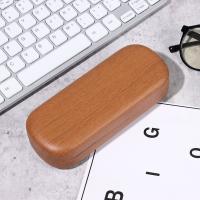 Caja De Gafas Impermeable Con Diseño De Madera Para Hombres Y Mujeres Protector De Lentes Portátil Para Lentes De Lectura Y Sol - details 8