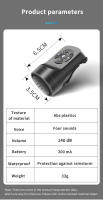 Campana De Bicicleta ESLNF Recargable Alarme Eléctrico Antirrobo Fuerte Sonido Accesorios Para Ciclismo En Carretera - details 9