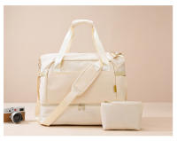 Bolsa De Gimnasio Grande Para Mujer Con Separador Seco Y Humedo Bolsa De Viaje Impermeable Con Bolsillo Para Zapatos Bolsa Deportiva De Yoga Portátil De Oxford - details 0