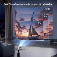 Proyector De Video HD LED 4K 1280x720P Android Portátil Para Cine En Casa Con Altavoz Integrado Y Control Remoto Proyector Mini Para Teléfonos Móviles - details 3