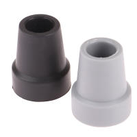 1/2Pcs Punta De Madera Antideslizante De Goma Para Pala De Camuflaje Durable Y Resistente Reemplazo Para Bastón De Madera - details 1