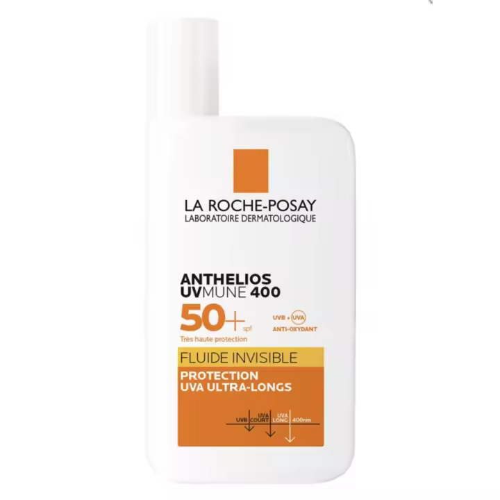 LA ROCHE-POSAY - Anthelios UVMune 400 Crema Solar Fluida Invisible Sin Perfume SPF 50+ - 1