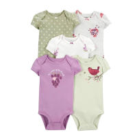Ropa para niños, novedad de verano, mono triangular de manga corta para bebés, ropa para gatear, mono de bebé de cinco piezas - details 23