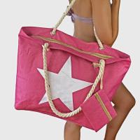 Bolso de playa estrella con cremallera, tipo capazo de verano, bolsa maxi monedero Le Côté Chic - details 4