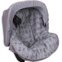 FUNDA COFNFORTABLE UNIVERSAL BABYLINE PARA BEBÉ PARA GRUPO 0 O PORTABEBÉ + CAPOTA + CUBREARNÉS - details 4