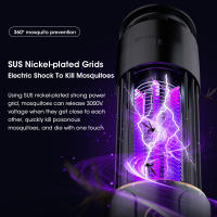 Lámpara Asesina De Mosquitos USB Repelente De Insectos Para Camping Con Timer Y Trampa Para Moscas Y Abejas Electrónica Portátil Para Exteriores - details 4