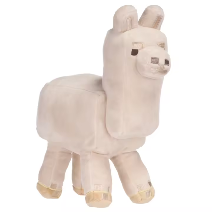 PELUCHE MINECRAFT: ANIMALES - LLAMA BLANCA 30 CM, 760025880, PLAY BY PLAY, TIENDA CON LICENCIA OFICIAL - 1
