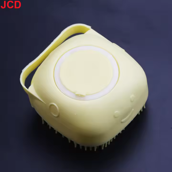 JCD Masajeador De Espalda Exfoliador De Piel Muerta Herramienta De Baño Silicona Escobilla De Ducha Exfoliadora Limpiador De Piel - 1