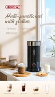 HiBREW M1A 450W Espumador de leche, Mezclador de chocolate frío/caliente Latte Cappuccino, Calentador de leche completamente automático - Blanco - details 2