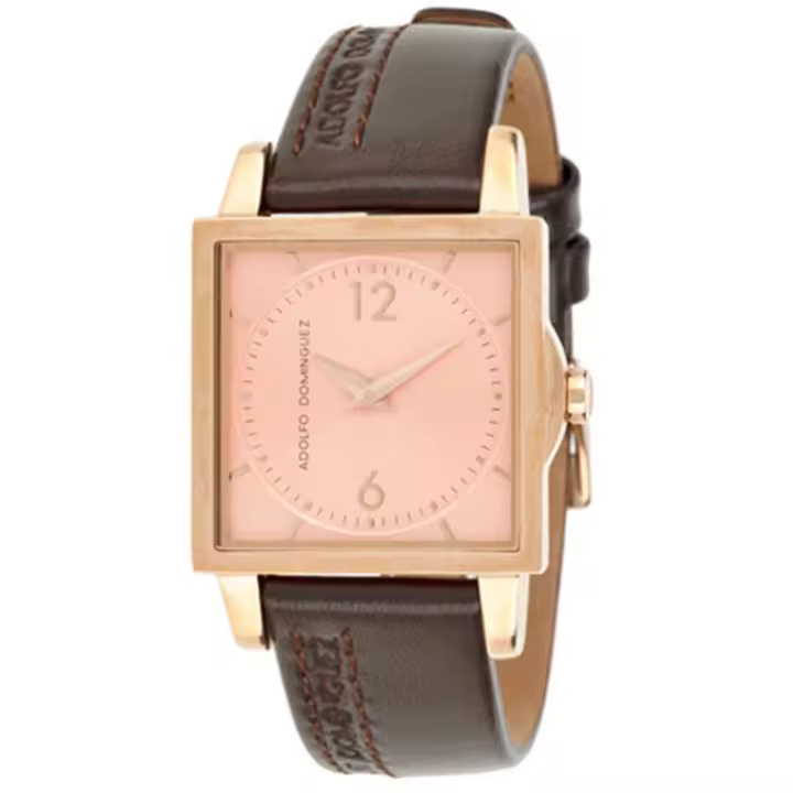 Adolfo Dominguez Ad63030  Reloj Para Para Mujer Color Bronze - 1