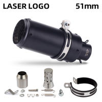 Accesorios De Motocicleta Universal En Acero Inoxidable Modificar Escape Project Muffler 51mm 60mm Para TNT125 GPR150 MT15 R25 XMAX125 250SR PCX - details 10