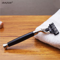 iRAZOR Clásico Manual Mach 3 Hoja De Afeitar Para Hombres Y Mujeres Eliminación Del Vello Barbería Herramienta De Peluquería - details 2
