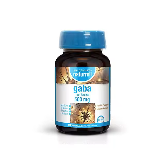 Dietmed GABA 500 Mg - Suplemento Alimenticio Natural - 60 Comprimidos - 1
