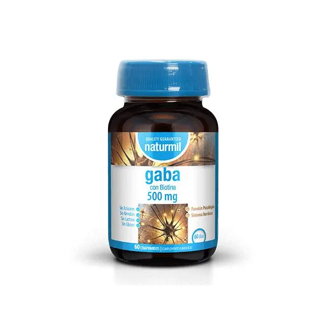 Dietmed GABA 500 Mg - Suplemento Alimenticio Natural - 60 Comprimidos - 1
