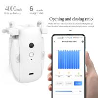 Sistema De Riel De Cortina Automático WiFi 3 En 1 Motorizado Con Aluminio Motor Inteligente Para Control Remoto De Cortinas - details 5
