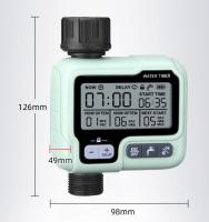 Manual impermeable with Pantalla Lcd large, fácil instalación Temporizador de Agua, temporizador de Riego Ipx5, asperser Automático - details 0